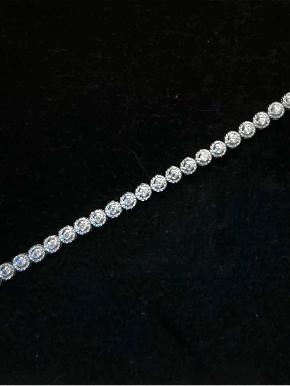 Cubic zirconia Silver Tennis Bracelet - 925